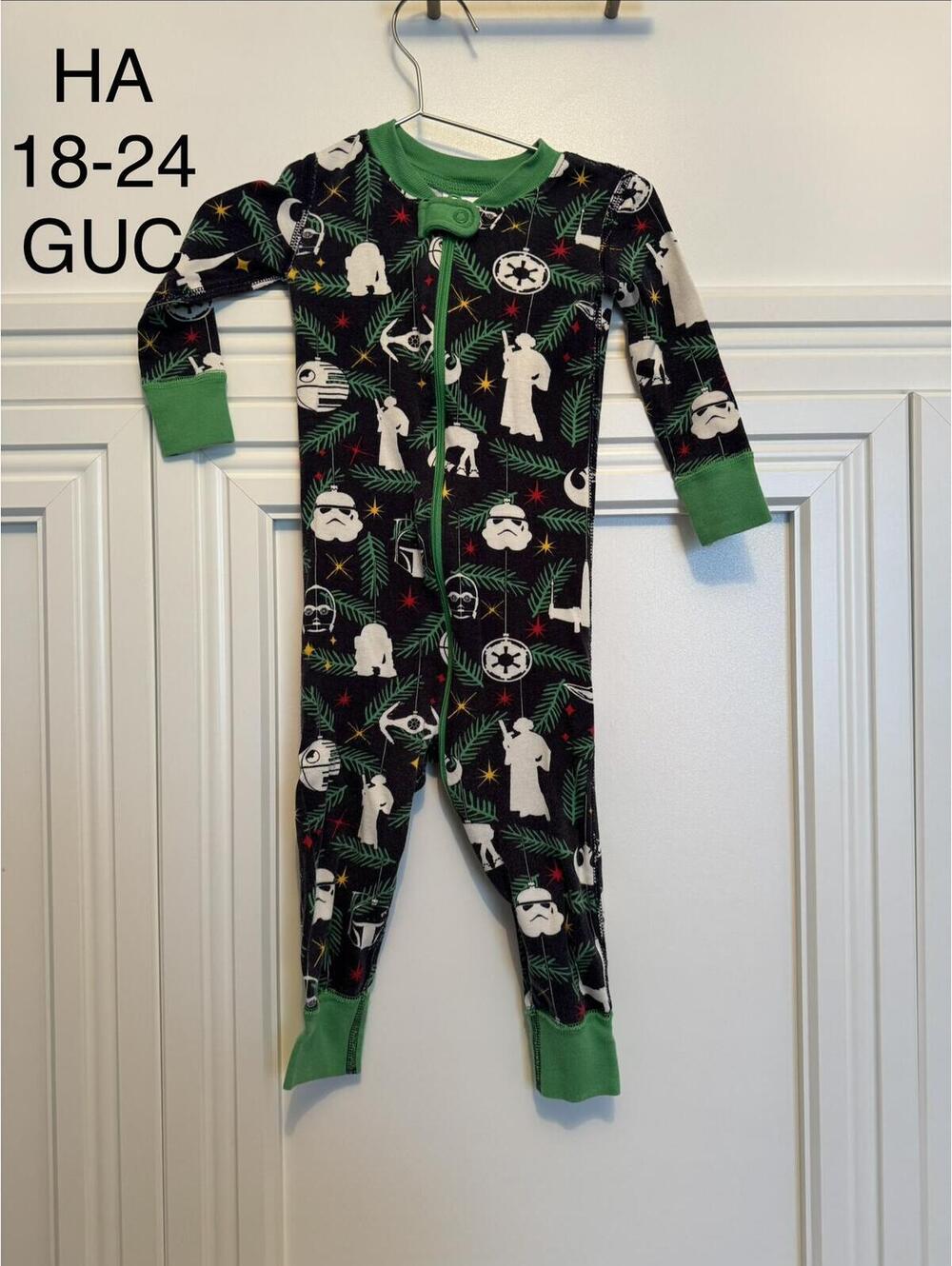 Hanna andersson Baby Star Wars Pajamas 18-24 Months